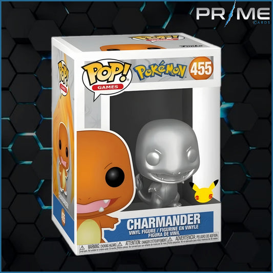 Funko POP! - Chamander Silver Metalic 25th Anniversary #455