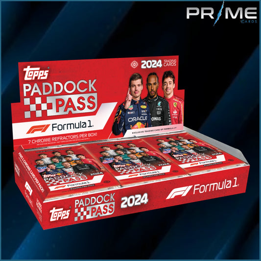 2024 Topps F1 Paddock Pass Hobby Box