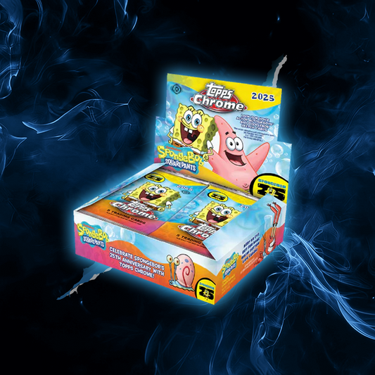 Topps Chrome SpongeBob 25th Anniversary 2025 Hobby Box