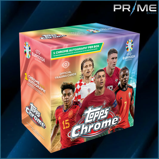 2024 Topps Uefa Euro Chrome Soccer Hobby Box