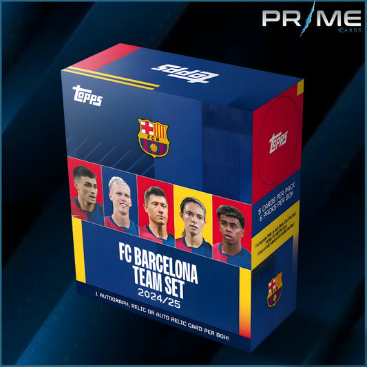 2024/25 Topps Barcelona Team Set 