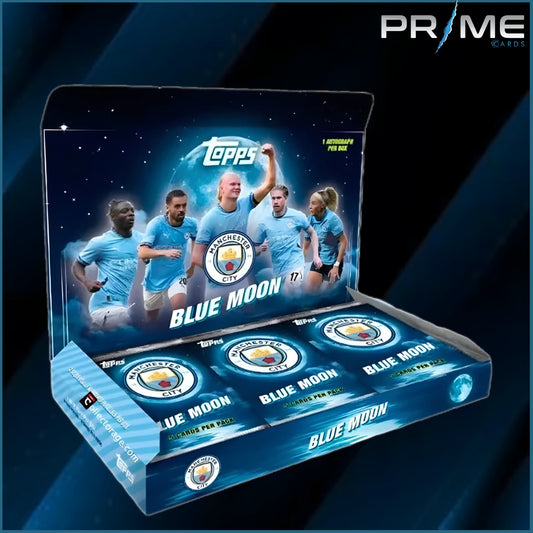 2024/25 Topps Manchester City Blue Moon Hobby Box